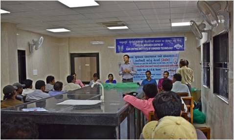 Training cum awareness programme on Fish Farmer’s Day at Veraval Research Centre of ICAR-CIFT